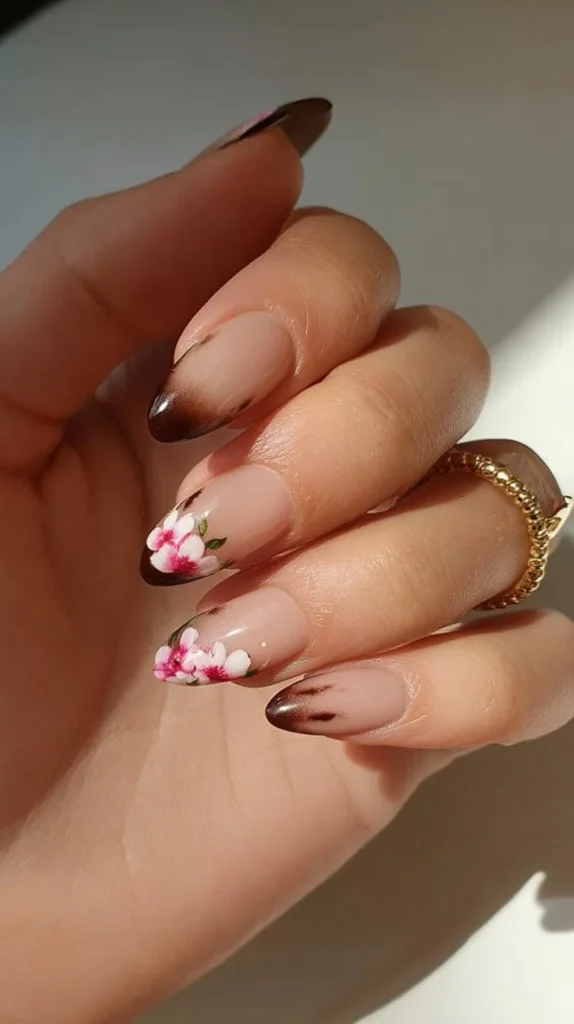 Stylish French tip nails showcasing 25 fresh ideas for a trendy May manicure.