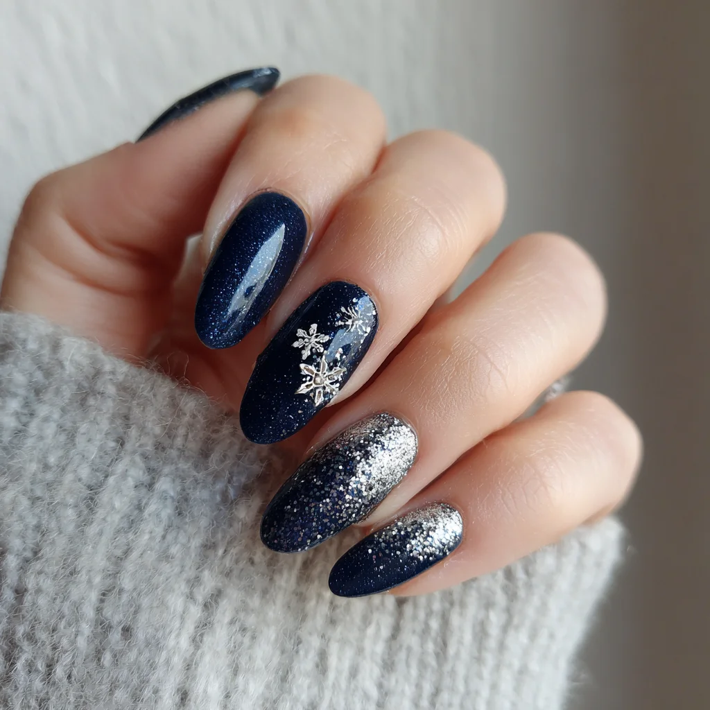 Dark Blue Nail c Dark Blue Nail