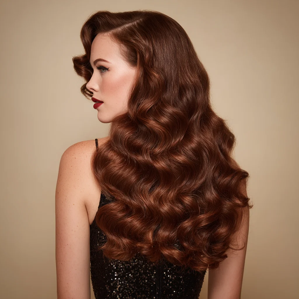 Glam Hollywood Waves A Glam Hollywood Waves