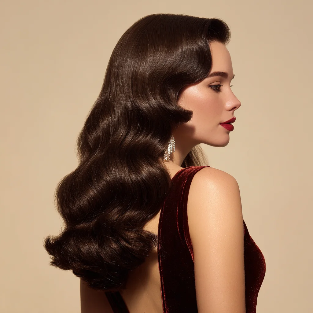 Glam Hollywood Waves B Glam Hollywood Waves