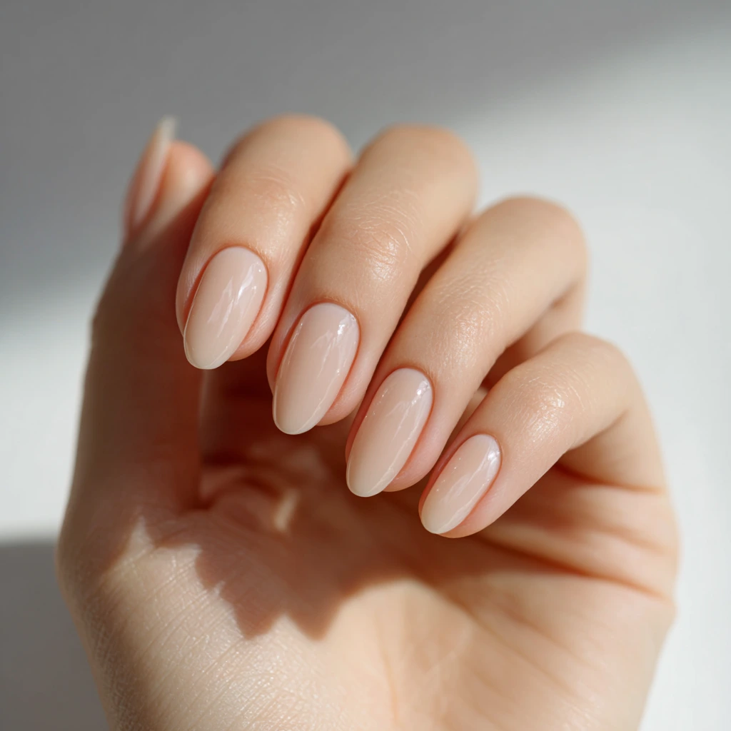 Minimalist Neutral Nails