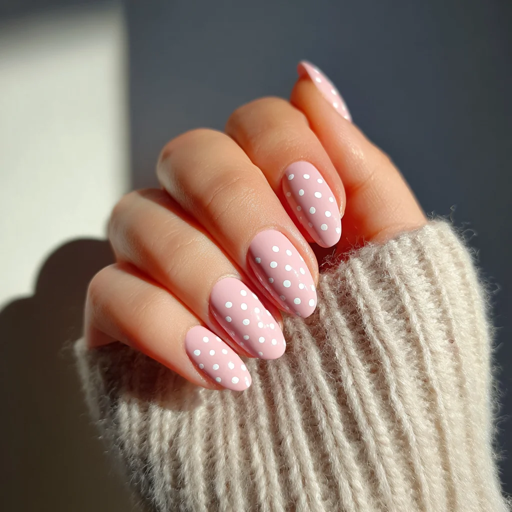 Polka Dot Nails