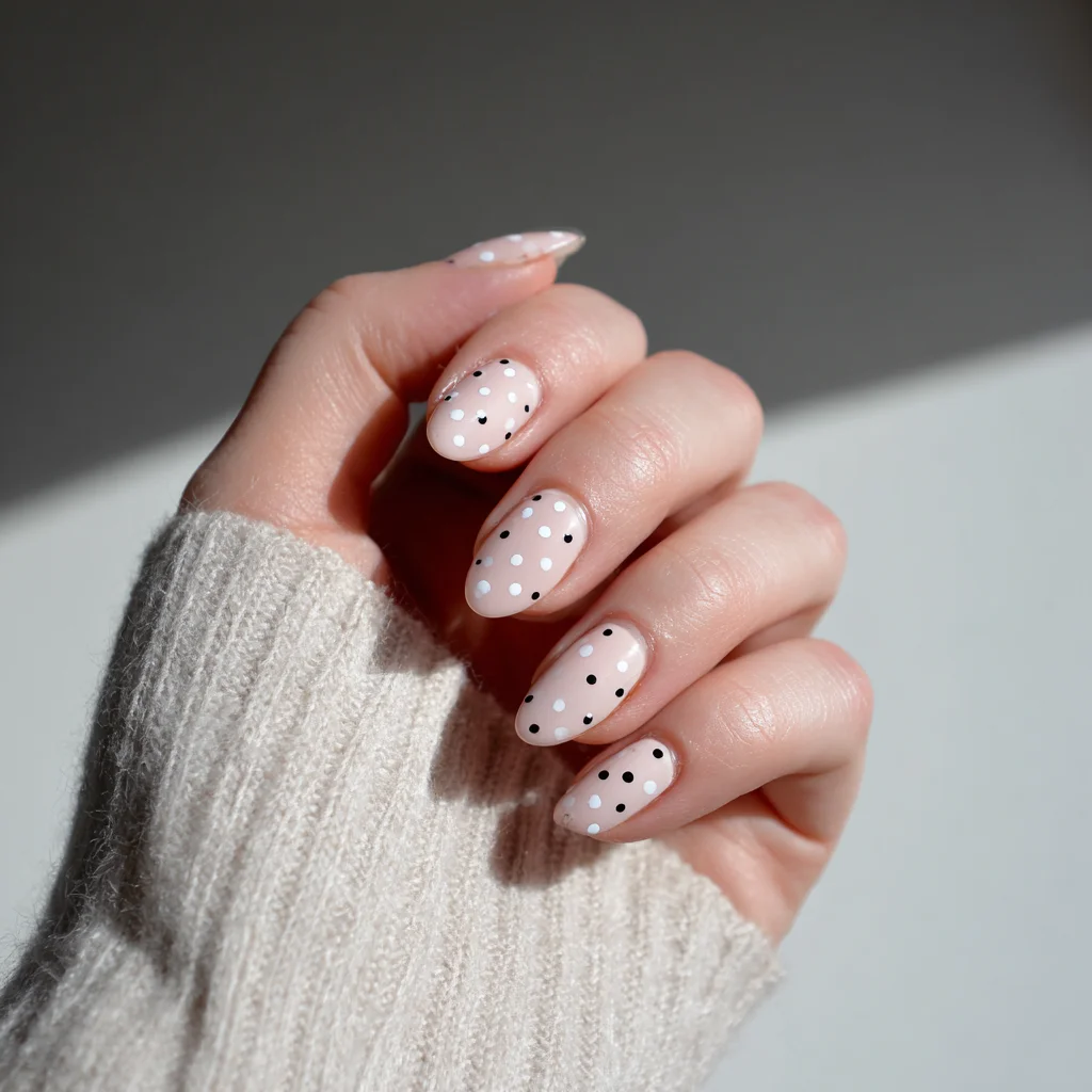 Polka Dot Nails
