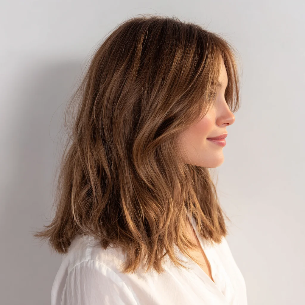 Soft Layered Medium Cut A Soft Layered Medium Cut