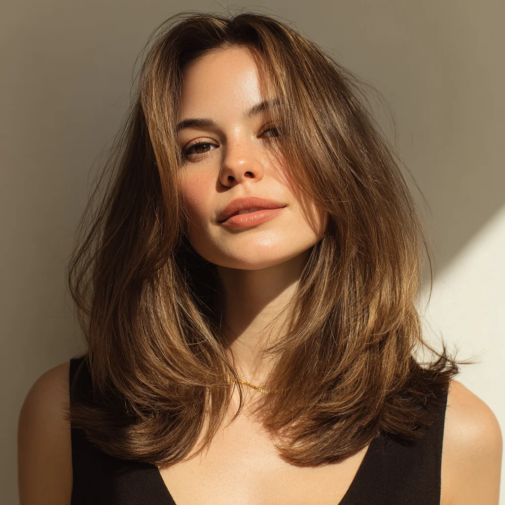 Soft Layered Medium Cut B Soft Layered Medium Cut