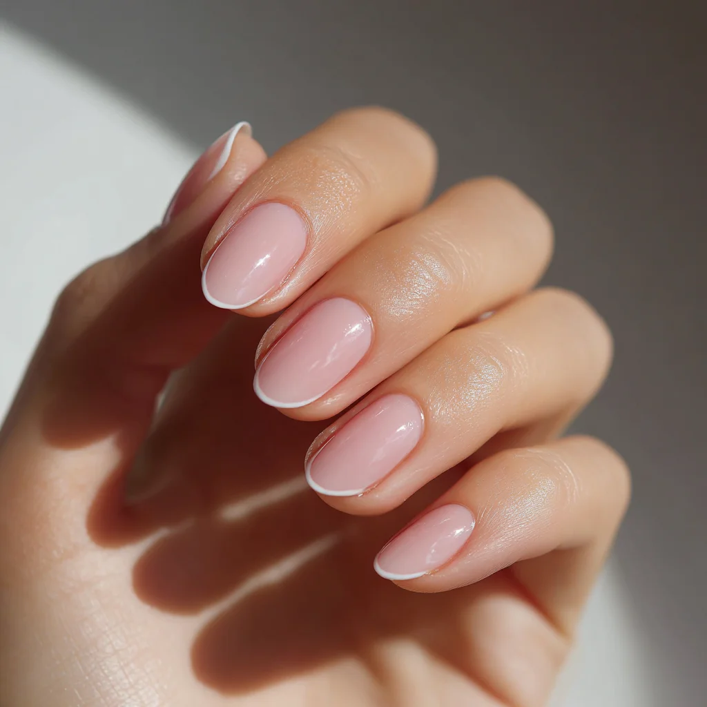 Soft Pink French Manicure
