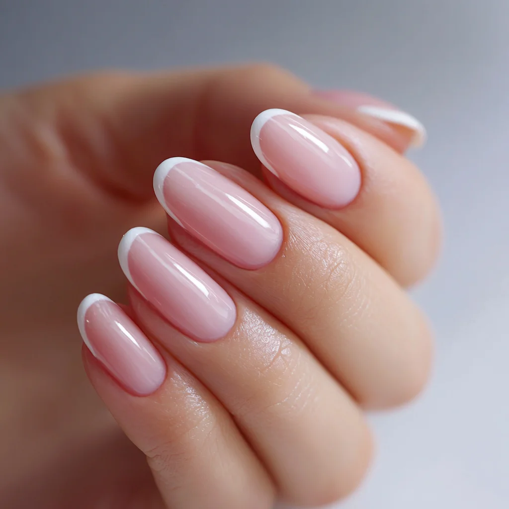 Soft Pink French Manicure