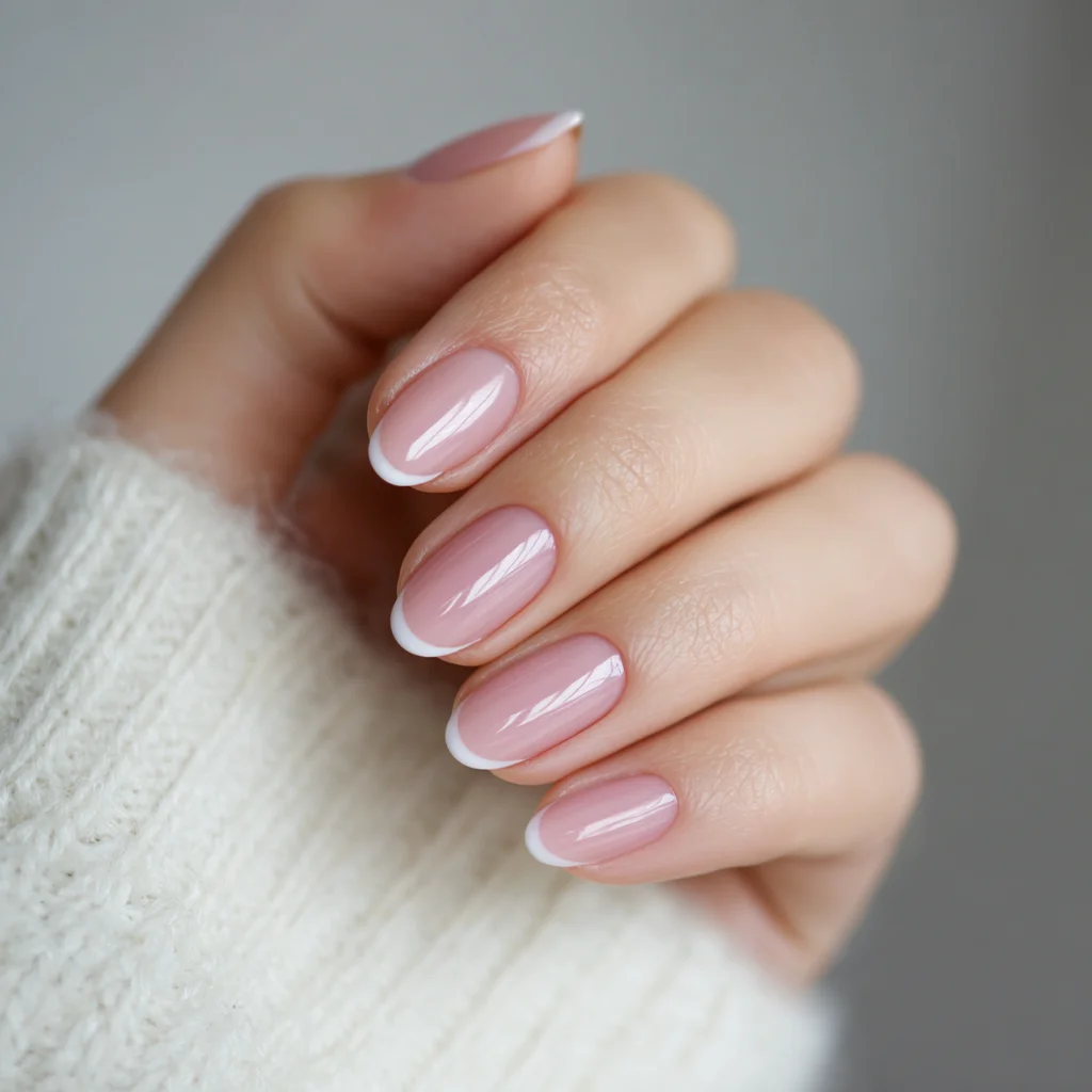 Soft Pink French Manicure