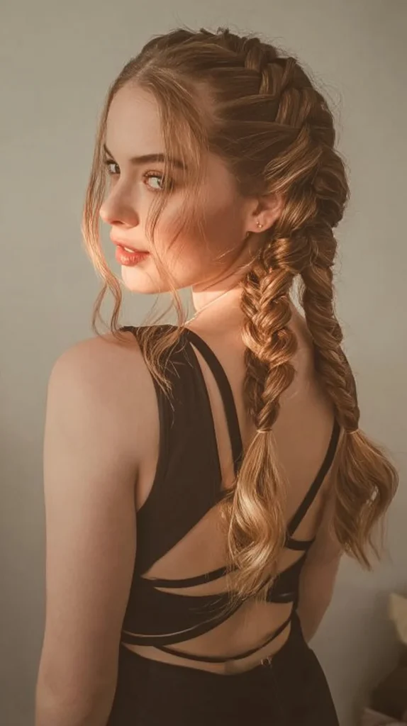 Elegant hairstyles featuring beautiful braids for various occasions