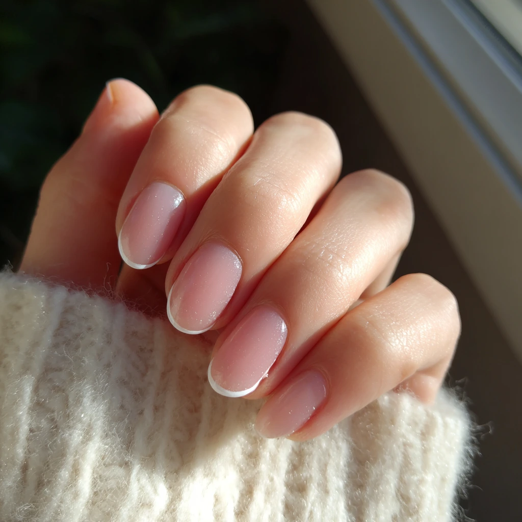 Soft Pink French Manicure
