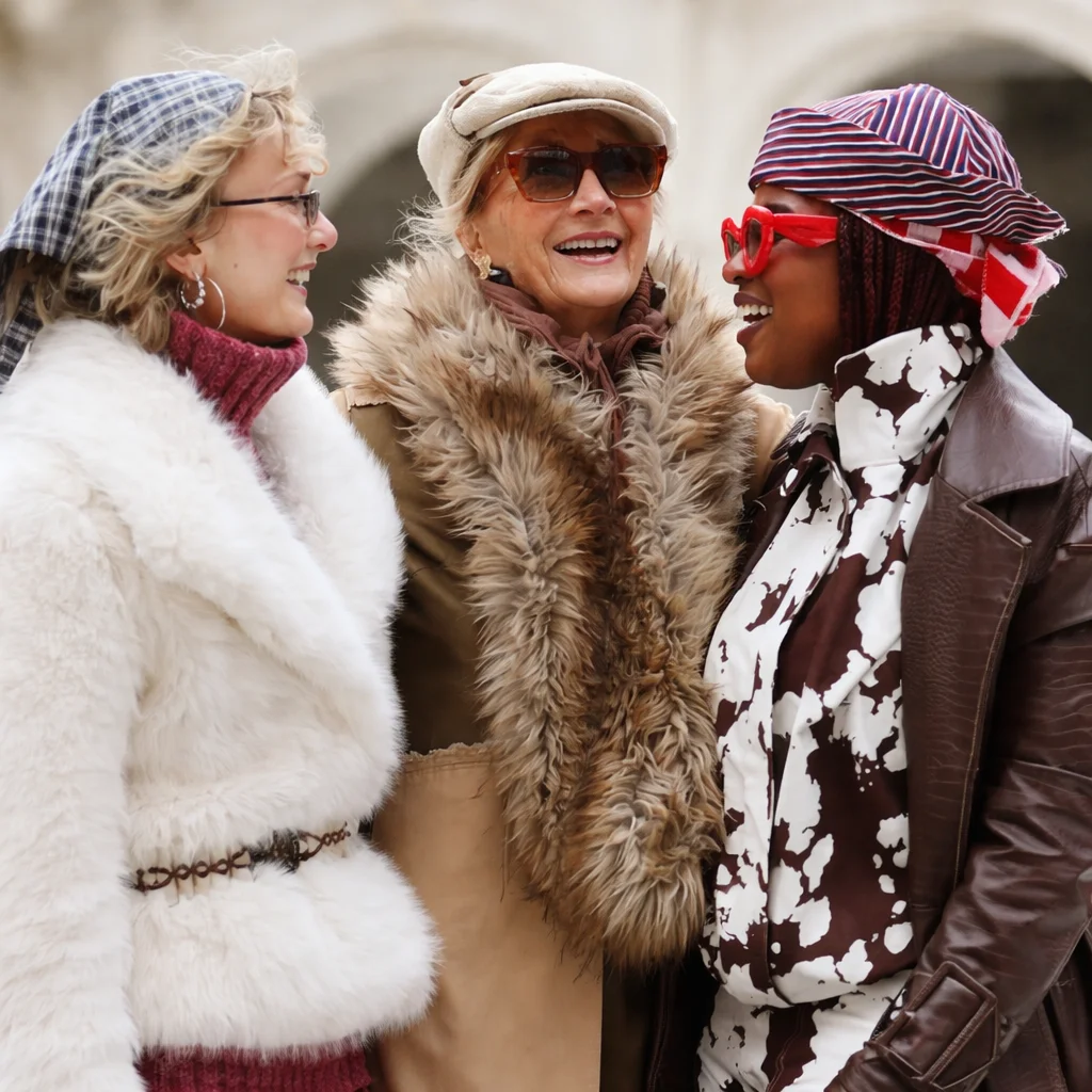 A collage of 2026 fashion trends including mesh fabrics and oversized sunglasses.