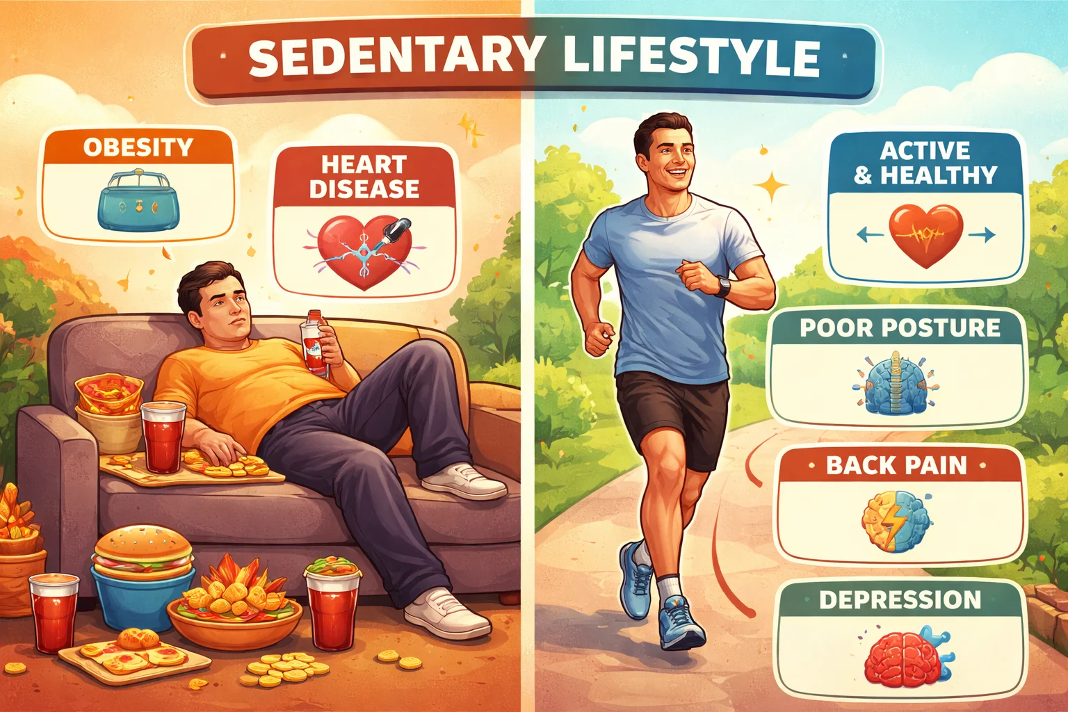 Sedentary Lifestyle = Premature Death