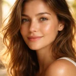 A person practicing self-care and kindness, embodying beauty naturally.