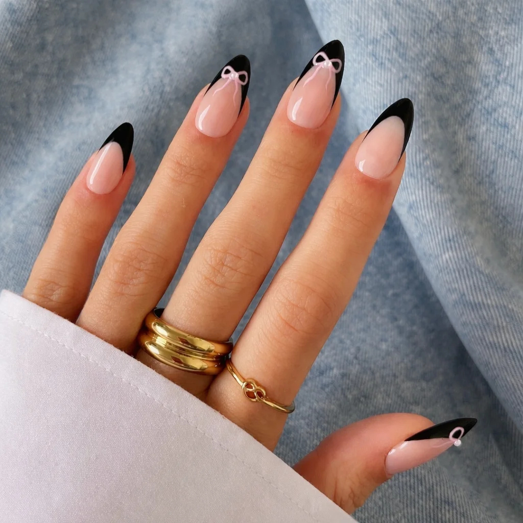 Colorful nail inspo ideas featuring trendy designs for Valentine's Day and spring.