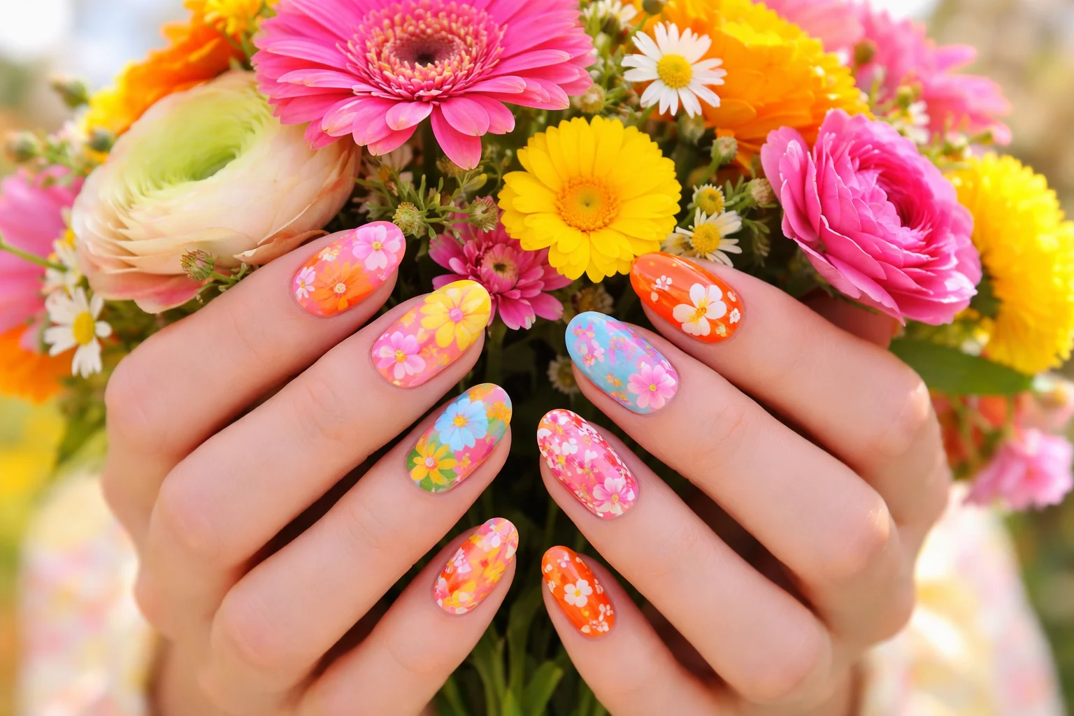 spring nail inspo