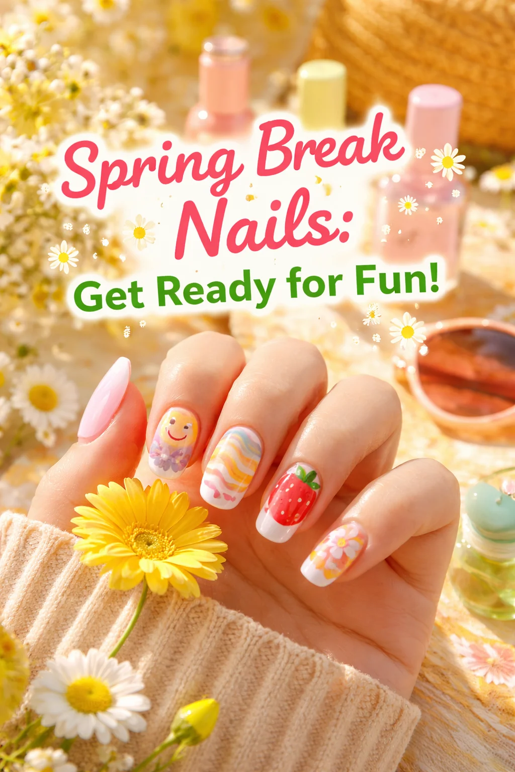 spring break nails