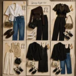 Stylish spring night out outfit ideas for date nights and casual outings.