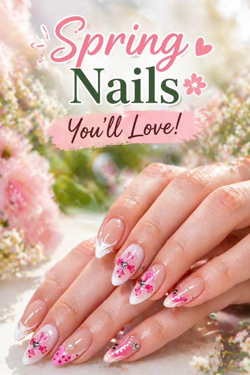10 Gorgeous Basic Spring Nails You&rsquo;ll Love to Try This Season