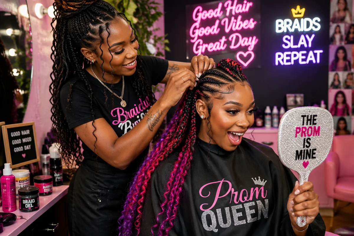 prom hairstyles black women