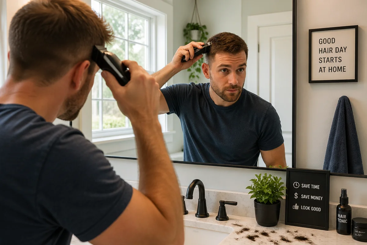 Simple Steps for the Perfect Men&rsquo;s Hair Cut at Home