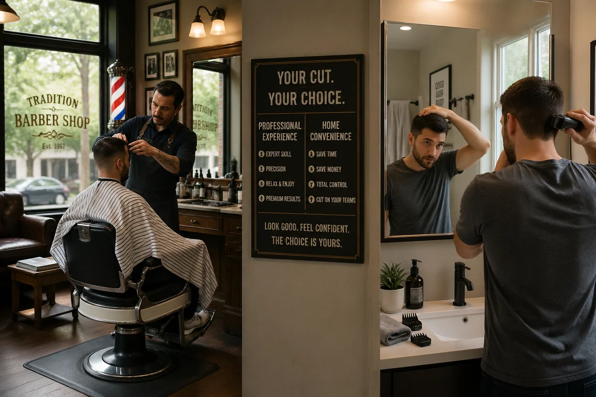 Simple Steps for the Perfect Men&rsquo;s Hair Cut at Home