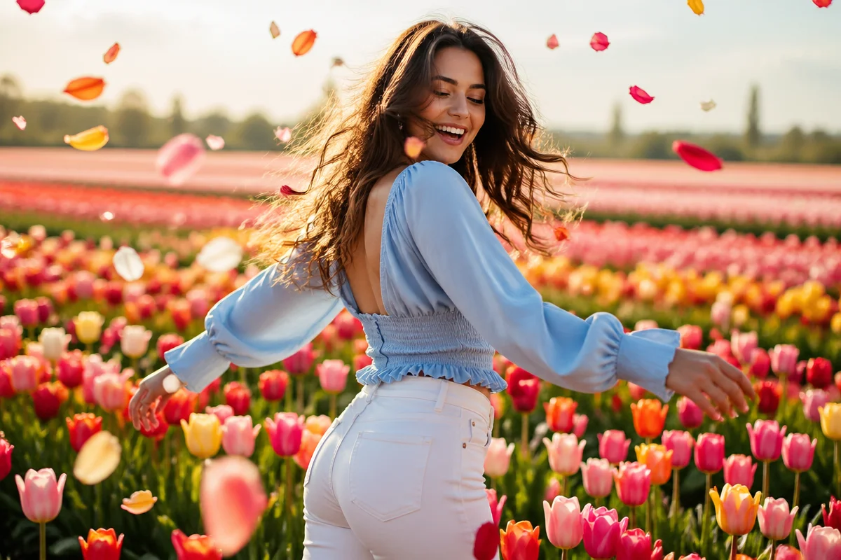 tulip farm outfit