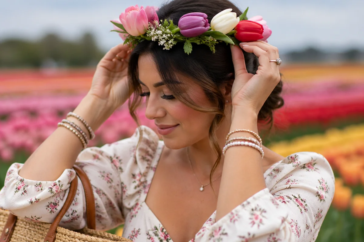 tulip farm outfit