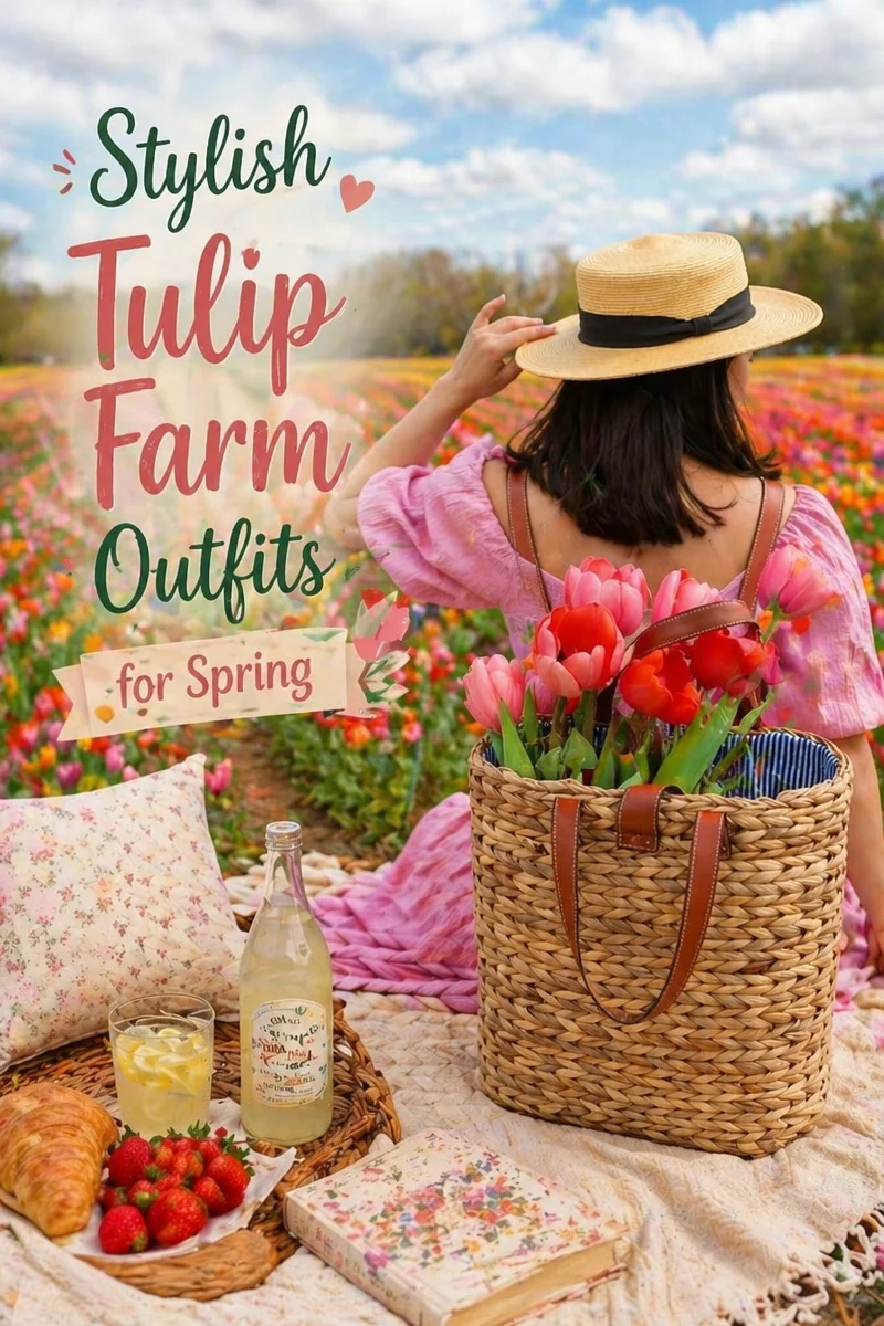 Stylish Tulip Farm Outfit Ideas for Your Spring Adventure