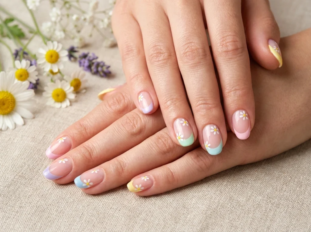 French tip nails