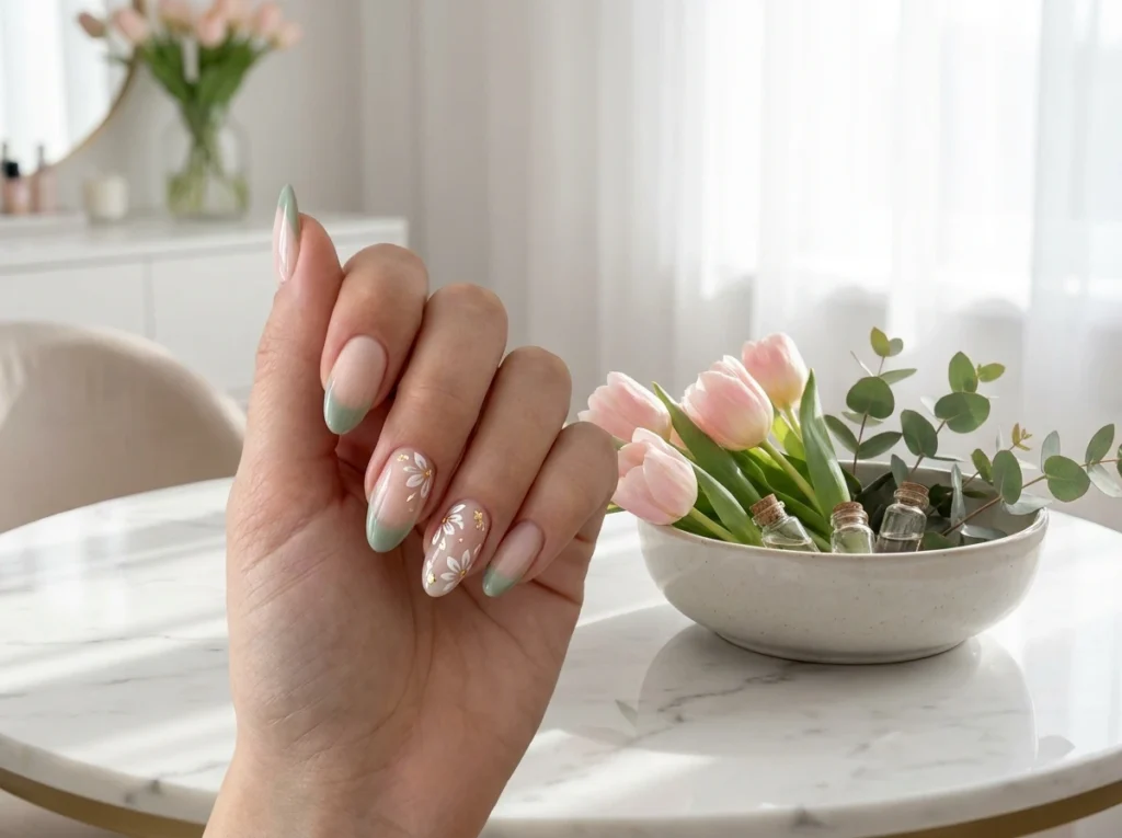 French tip nails