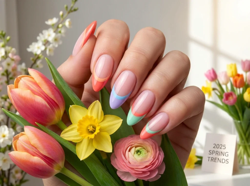 French tip nails