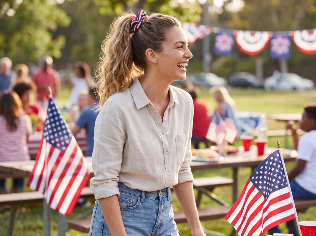 Easy 4th of July Hairstyles Easy 4th of July Hairstyles